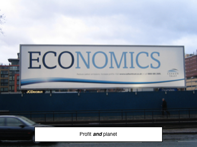 ECOnomics and caption